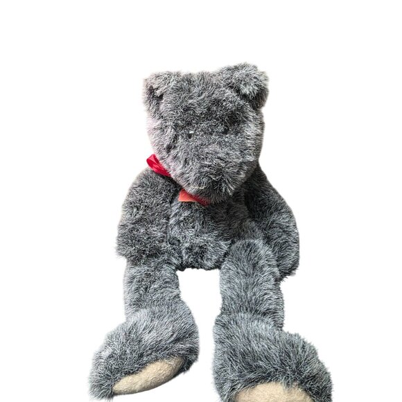 Vintage Grey Boyds Bear Plush 12" Stuffed Animal - Picture 2 of 10